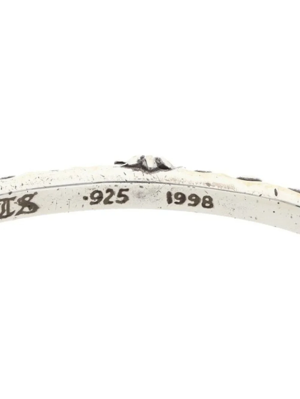 Chrome Hearts Bangle Sbt Band Silver Bracelet